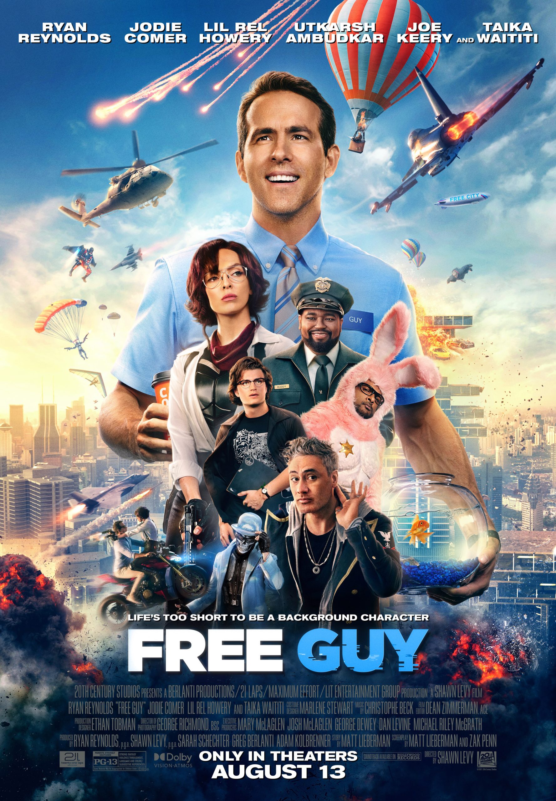 Free Guy (2021) Malay Subtitle